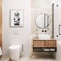 Funny Otter Toilet Paper Bathroom - Funny Canvas Wall Art - Bathroom Nature Frame 6