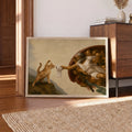 The Creation of Adam Cat Toilet Paper - Funny Canvas Wall Art - 10